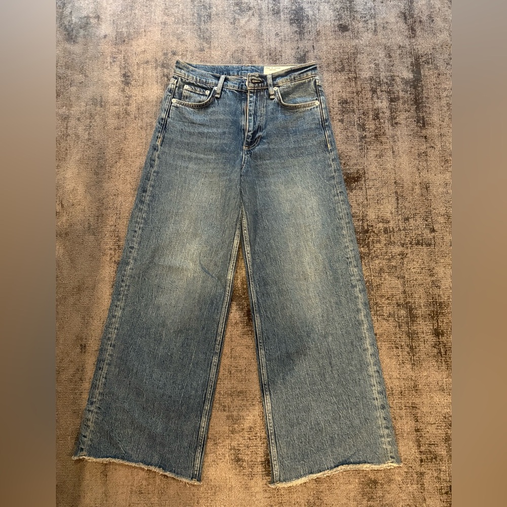 rag & bone Light Blue Women's Jeans - Picture 2 of 5